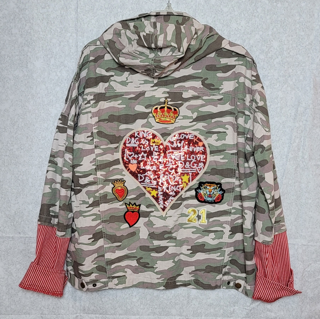 Iconic Camo Patch Jacket